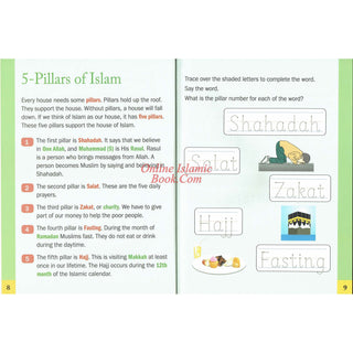 5-Pillars of Islam Activity Book (for Beginners) By Husain A. Nuri
ISBN: 9781936569199