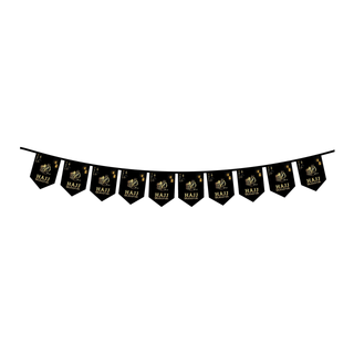 Hajj Mubarak Balloon Bunting Decorative wall Hanging