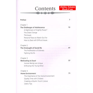 A Guide to Parenting in Islam Addressing Adolescence By Dr. Muhammad Abdul Bari
ISBN: 9781842001257