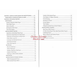 A Guide to Salah By M. A. K Saqib;
ISBN: 9780907461449