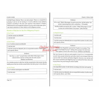 A Guide to Salah By M. A. K Saqib;
ISBN: 9780907461449