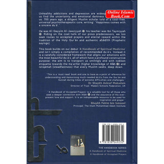 A Handbook of Accepted Prayers by Jamal Parekh (Ibn Daud) (Hardcover)
ISBN: 9781838049232