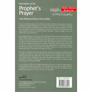 A Textbook on the Description of the Prophets Prayer By Imam Muhammad Nasir Al-Din al-Albani
ISBN: 9781904336457