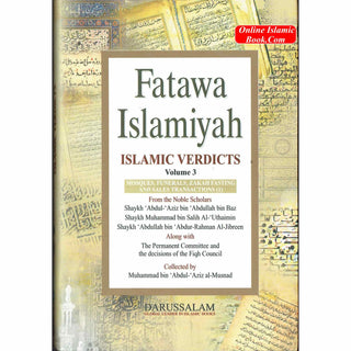 Fatawa Islamiyah Islamic Verdicts 8 Vol-Set By Muhammad bin Abdul-Aziz al-Musnad
ISBN: 9789960899794