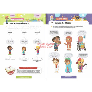 Hajj &; Umrah Activity Book (Big Kids) Age 8 +
