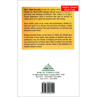 How Allah Provides By Muhammad Al-Sha'rawi
ISBN: 9781870582100