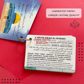 Islamic Salah Cards How to Perform Salah Step by Step Guide