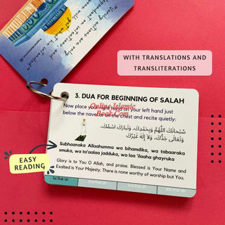 Islamic Salah Cards How to Perform Salah Step by Step Guide