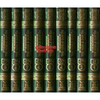 Noble Quran Arb/Eng 9 Vol. Set with Full Tafsir
ISBN: 9781591440000