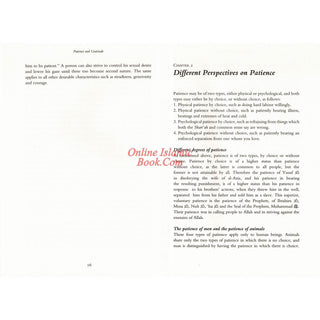 Patience and Gratitude By Ibn Qayyim al-Jawziyyah
ISBN: 9781897940617