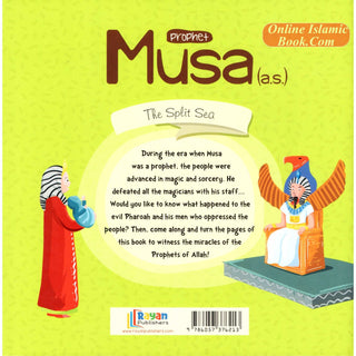 Prophet Musa AS: The Split Sea (The Messenger of Allah Series)
ISBN:9786057376213