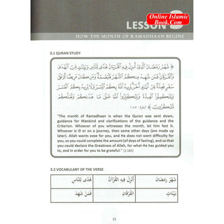 Ramadhaan Lessons: From the Noble Quran and Authentic Sunnah (Volume 1) By Moosaa Richardson
ISBN: 9781717535283