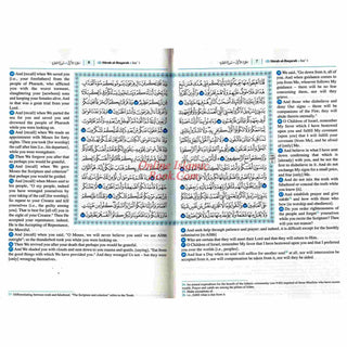 Saheeh International Quran( Arabic Text with English Meanings) Medium Hard cover
ISBN: 9786030328703