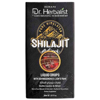 Dr. Herbalist Pure Himalayan Shilajit Liquid Drops