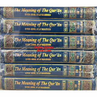 Tafheem-ul-Quran (Meanings of the Quran 6 Vols); ENGLISH By Syed Abul A'la Maududi (Tafsir)
ISBN: 9786792583891