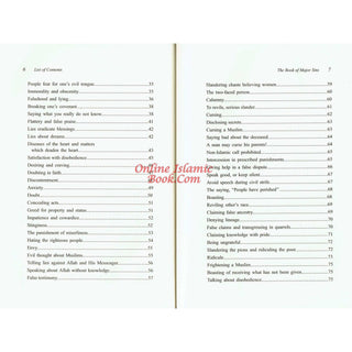 The Book of Major Sins By Imam Muhammad ibn Sulayman at-Tamimi
ISBN: 9789960955049