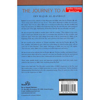 The Journey to Allah By Ibn Rajab Al Hanbali
ISBN: 9781904336174