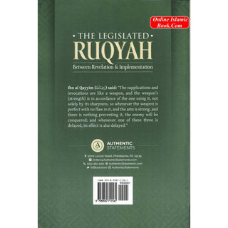 The Legislated Ruqyah Between Revelation &amp; Implemenation by Shaykh falah Ibn Ismail Mandakar
ISBN: 9798350711561