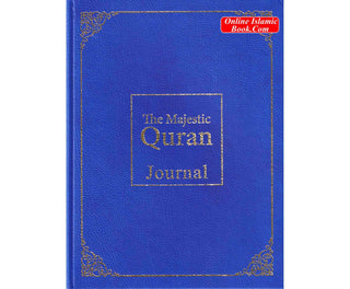 The Majestic Quran Journal (Flexi Leather Effect Cover Blue)
ISBN: 9781902248233