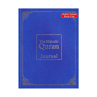 The Majestic Quran Journal (Flexi Leather Effect Cover Blue)
ISBN: 9781902248233