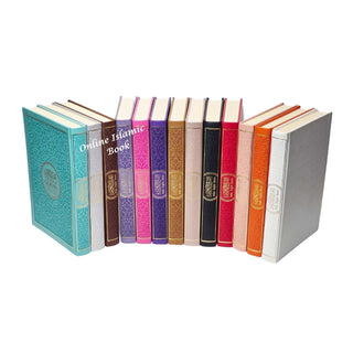 The Noble Quran Transliteration in Roman Script with Arabic Text and English (Rainbow Colors) King Fahad Style