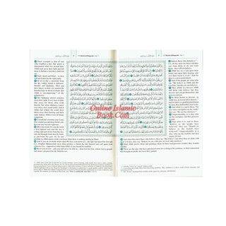The Quran Arabic Text With English Meanings (Saheeh International) Medium Size Meaning and Notes By Noor International